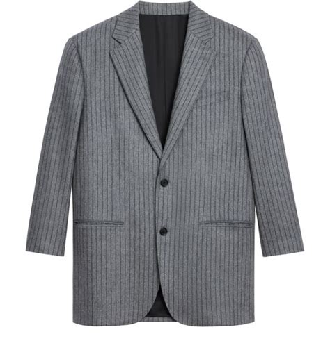 Women's Tomboy in striped cashmere jacket 